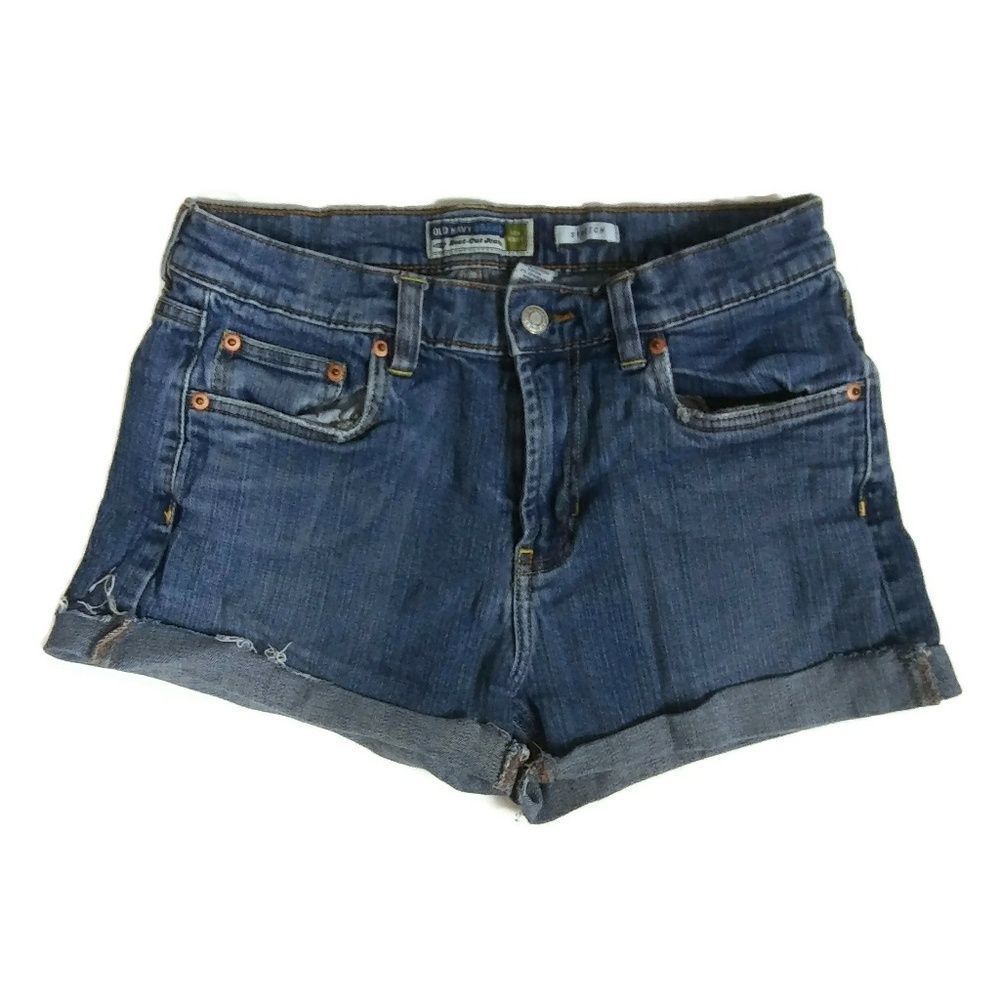 Old Navy Low Waist Skimpy‎ Jeans Short Stretch Sz 6